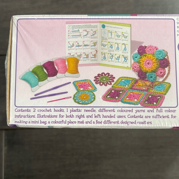 Easy to do crochet kit. BNIB - Picture 2 of 5